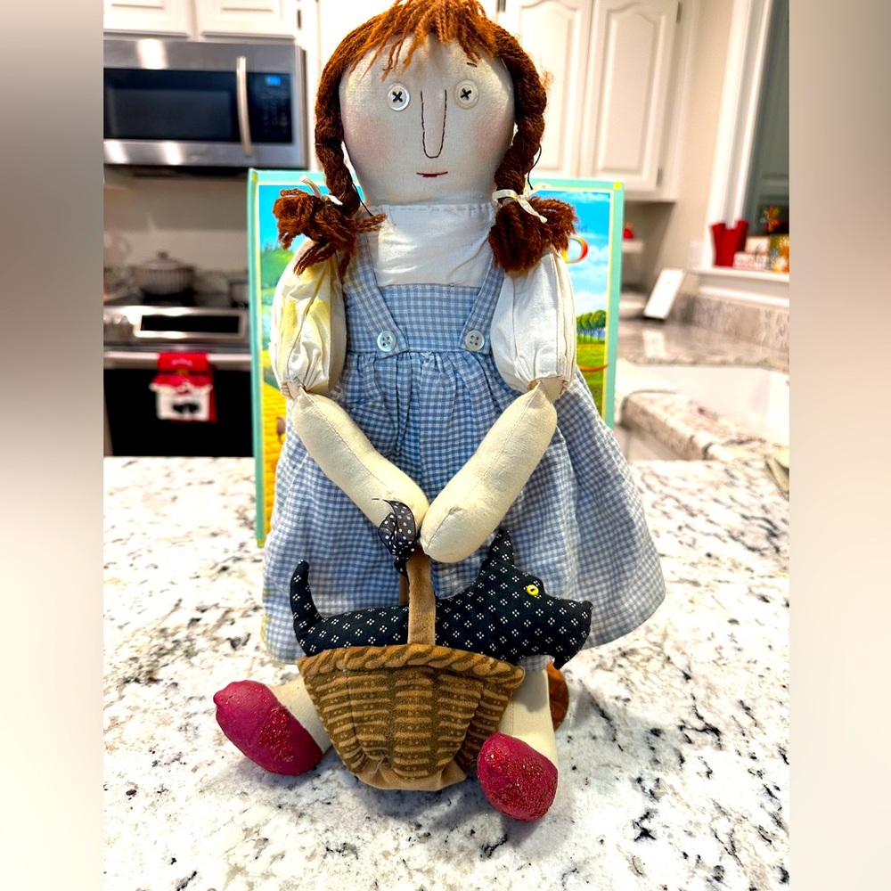 Hand Made Dorothy Doll. In very good Preowned Condition.